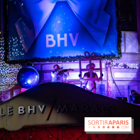 Inauguration des vitrines de Noël du BHV Marais à Paris 2025 avec Vincent Niclo et Vitaa - photos