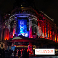 Inauguration des vitrines de Noël du BHV Marais à Paris 2025 avec Vincent Niclo et Vitaa - photos - A7C01343