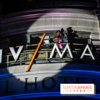 Inauguration des vitrines de Noël du BHV Marais à Paris 2025 avec Vincent Niclo et Vitaa - photos - A7C01352