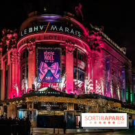 Inauguration des vitrines de Noël du BHV Marais à Paris 2025 avec Vincent Niclo et Vitaa - photos
