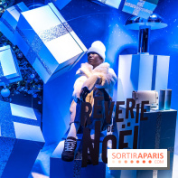 Inauguration des vitrines de Noël du BHV Marais à Paris 2025 avec Vincent Niclo et Vitaa - photos - A7C01495