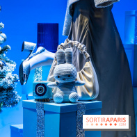 Inauguration des vitrines de Noël du BHV Marais à Paris 2025 avec Vincent Niclo et Vitaa - photos - A7C01498