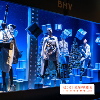 Inauguration des vitrines de Noël du BHV Marais à Paris 2025 avec Vincent Niclo et Vitaa - photos