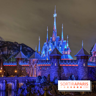 World of Frozen - chateau nuit