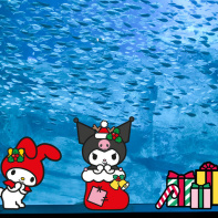 Hello Kitty et ses amis célèbrent les fêtes de fin d'année à l'Aquarium de Paris ! - 1000 x 1500 px newsletter 3