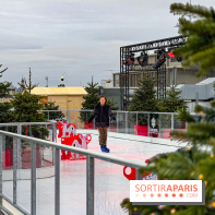 Noël 2025 aux Galeries Lafayette Haussmann : une patinoire éphémère sur les toits de Paris