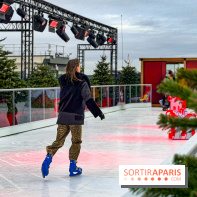 Noël 2025 aux Galeries Lafayette Haussmann : une patinoire éphémère sur les toits de Paris