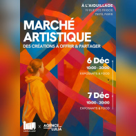 Un marché artistique à l'Aiguillage - Marché de noël artistique