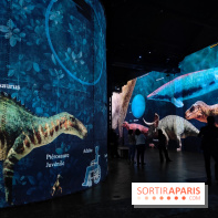 Dinosaures : l'expérience immersive qui nous fait remonter le temps à l'Atelier des Lumières, photos