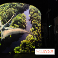 Dinosaures : l'expérience immersive qui nous fait remonter le temps à l'Atelier des Lumières, photos