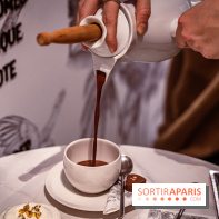 salon de thé chocolatier Chapon Saint-Germain-En-Laye - Yvelines:  chocolat chaud et gourmandises - photos