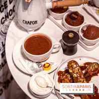 salon de thé chocolatier Chapon Saint-Germain-En-Laye - Yvelines:  chocolat chaud et gourmandises - photos