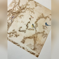 Marché de Noël des Créateurs à Colombes - Gravure généalogique 2