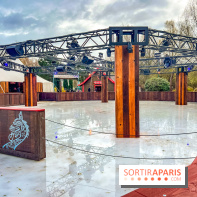 Noël au Parc Astérix 2025, patinoire et marché de Noël  - IMG 7404
