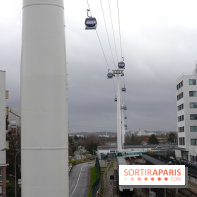 Câble C1 : le premier téléphérique d'Île-de-France - nos photos