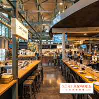 La Halle de l'Arsenal - Biltoki à Rueil-Malmaison, les photos du food court