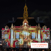 Noël 2025 à Levallois-Perret (92) : spectacle son & lumière gratuit sur l'Hôtel de Ville  - IMG 5378