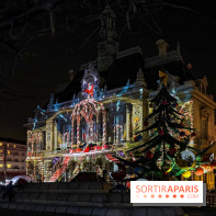Noël 2025 à Levallois-Perret (92) : spectacle son & lumière gratuit sur l'Hôtel de Ville