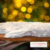 Le tea time de Noël du George V 2025, les photos - buche de noël