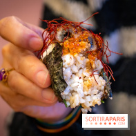 Ukiyo Ramen à Paris - IKURA ONIGIRI X2 / ANGUILLE BRÛLÉE