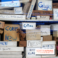 L'atelier de Joseph Cornell recréé par Wes Anderson à la galerie Gagosian