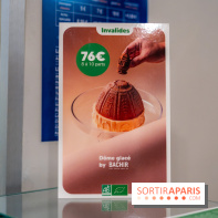 Les bûches de Noël glacées de Bachir spécial dômes parisiens