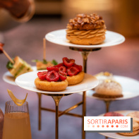 Le tea time Emily in Paris de l'Hôtel du Louvre - A7C04030