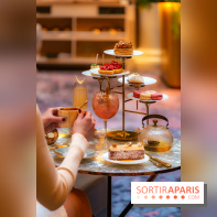 Le tea time Emily in Paris de l'Hôtel du Louvre - A7C04041