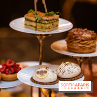 Le tea time Emily in Paris de l'Hôtel du Louvre - A7C04057