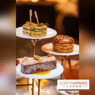 Le tea time Emily in Paris de l'Hôtel du Louvre - A7C04059