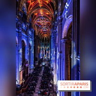 L'Odyssée Céleste à l'église Saint-Eustache à Paris, le nouveau spectacle Luminiscence