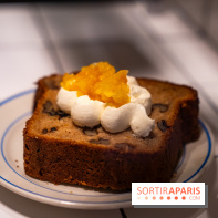Bonne Montmartre, le coffee shop Norvégien Paris 18e - cake aux épices