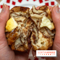 Bonne Montmartre, le coffee shop Norvégien Paris 18e - roulé canelle