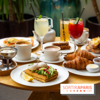 Brunch du Bleu Coupole au Printemps Haussmann