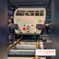 Salon Rétromobile 2026 à Paris - train Bugatti