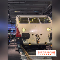 Salon Rétromobile 2026 à Paris - train Bugatti