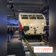 Salon Rétromobile 2026 à Paris - train Bugatti