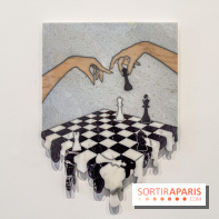Exposition Un Siècle d'Echecs à la Galerie Perrotin