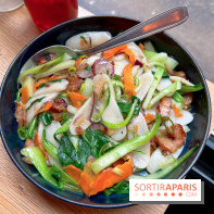 Horiz - Pâtes du bonheur au porc laqué