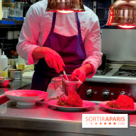 L'Arrêt by The Grey - Cuisine ouverte