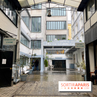 Café de l'Usine - Devanture cour intérieure