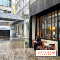 Café de l'Usine - Devanture cour intérieure