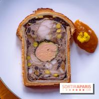 Les 110 de Taillevent, le restaurant traditionnel en accords mets et vins - photo - pâté en croute