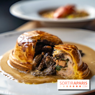 Les 110 de Taillevent, le restaurant traditionnel en accords mets et vins - photo - tourte aux morilles