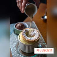 Les 110 de Taillevent, le restaurant traditionnel en accords mets et vins - photo - soufflé pistache