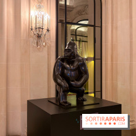 Exposition gratuite au Plaza Athénée : le bestiaire de Michel Bassompierre s'invite au palace - IMG 3878