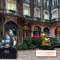 Exposition gratuite au Plaza Athénée : le bestiaire de Michel Bassompierre s'invite au palace - IMG 3915