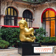 Exposition gratuite au Plaza Athénée : le bestiaire de Michel Bassompierre s'invite au palace - IMG 3916