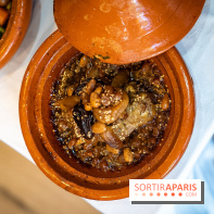 Gamra, le restaurant marocain Paris 17e - tagine agneau aux fruits secs