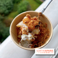 Trigo - Mascarpone, poire, crumble